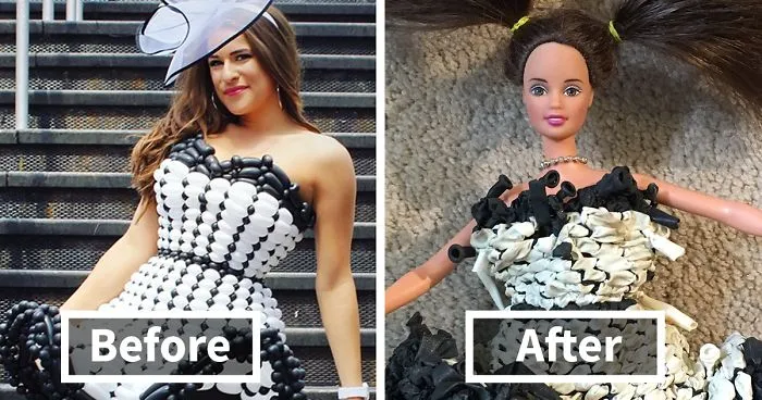This Artist Makes Balloon Dresses And This Is How They Look A Month Later