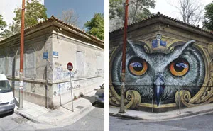 50 Incredible Before & After Street Art Transformations That'll Make You Say Wow