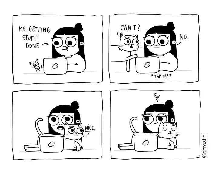 Women’s Everyday Problems In Hilariously Relatable Comics By Chrostin
