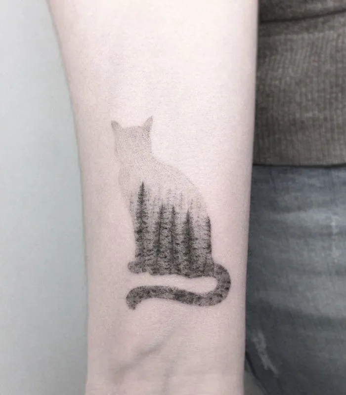 Feline Forest Vibes