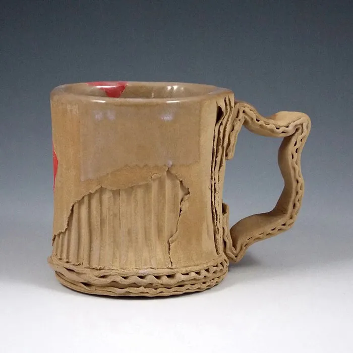 No, These Are Not Cardboard! This Artist Makes Clay Look Like Used Cardboard