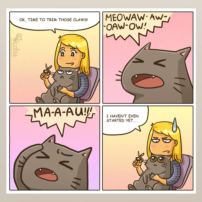 101 Comics That Purrfectly Capture Life With Cats