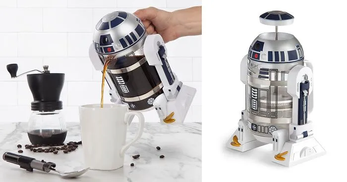 R2-D2 Coffee Press Will Give You The Force To Wake Up
