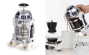 R2-D2 Coffee Press Will Give You The Force To Wake Up