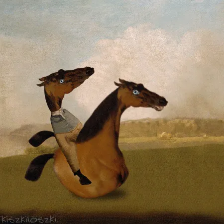 Polish Artist Turns Famous Classic Paintings Into Hilarious GIFs (67 Pics)