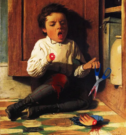 Polish Artist Turns Famous Classic Paintings Into Hilarious GIFs (67 Pics)