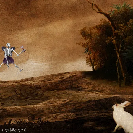 Polish Artist Turns Famous Classic Paintings Into Hilarious GIFs (67 Pics)