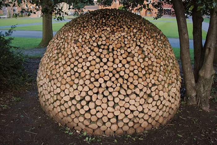 Round Woodpile