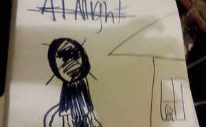 32 Nightmare Creepy Drawings Made By Children
