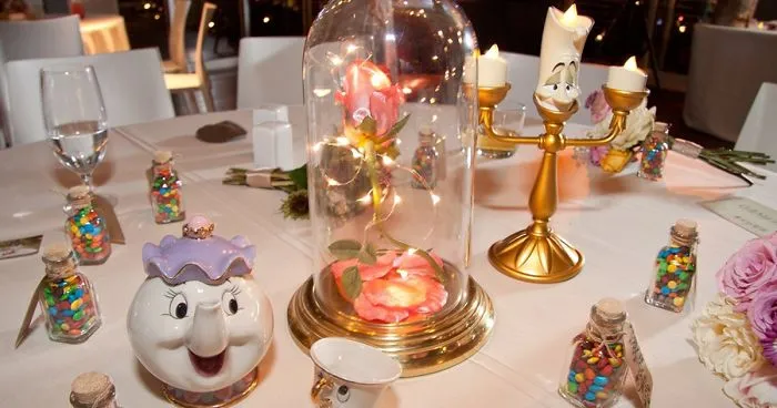 Each Table At This Couple's Wedding Was Inspired By A Different Disney Movie