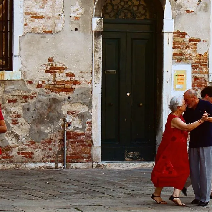 Dancing Passionately In The Street