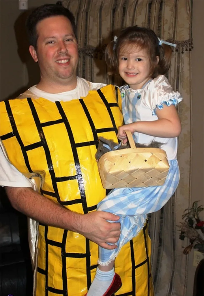 Dorothy And The Yellow Brick Road From The Wizard Of Oz Costume