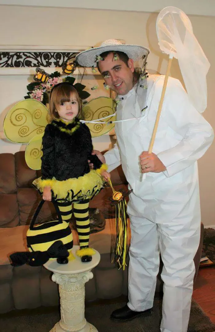 Bee And Beekeeper