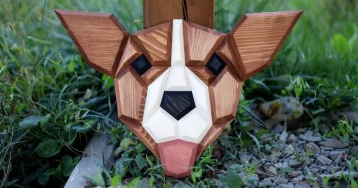 We Make Wooden Dogs As A Wall Decor For Their Owners