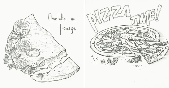 Movie-Inspired Food Illustrations