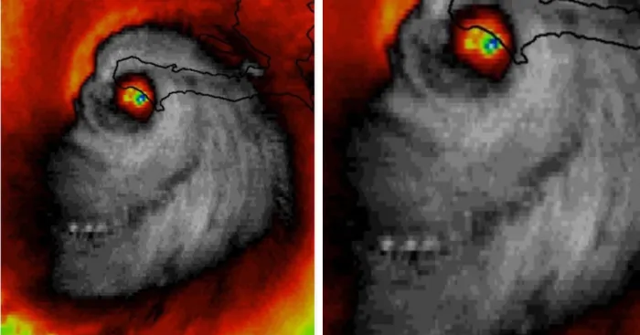 The Face Of Hurricane Matthew