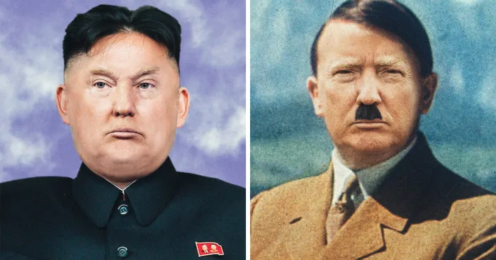 This New Series Of Posters Exposes Trump In Historic Dictators