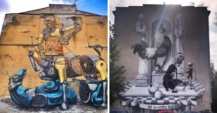 The Best Street Art From Warsaw, Poland