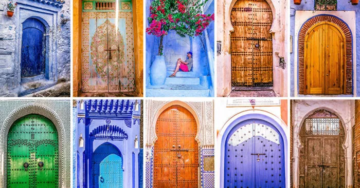 The Colorful Doors Of Morocco