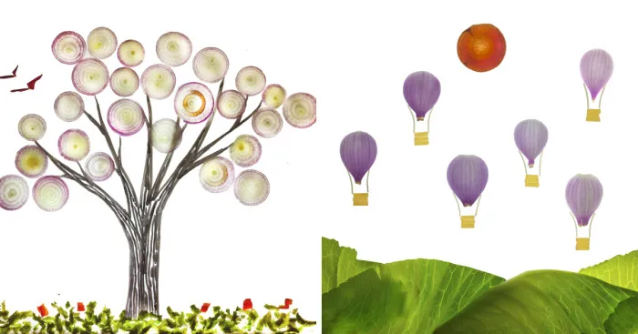 Ingredientales: I Create Stories Using Fruits And Vegetables