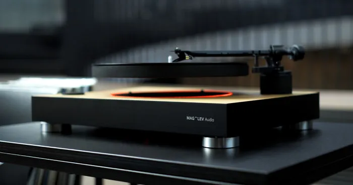 The World's First Levitating Turntable