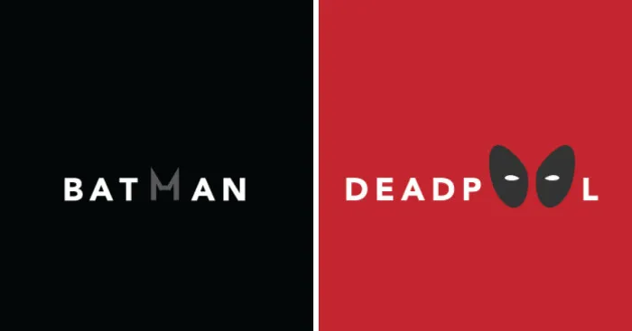 I Create Minimal Superhero Posters