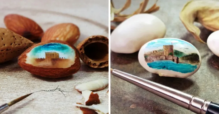 You Might Need A Magnifying Glass To See All The Details In My Tiny Drawings