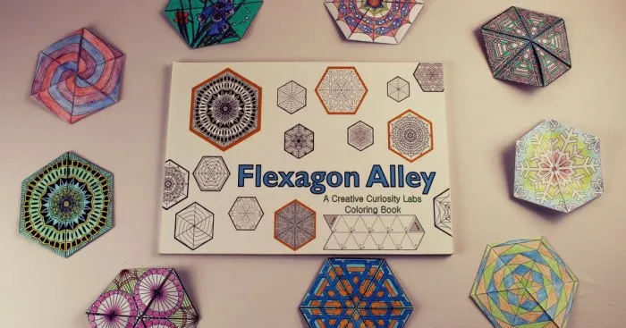 I Combined Coloring Books, Origami And Math Using Sorcery