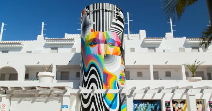 Artists Transform Boring Hotel Walls Into Work Of Art