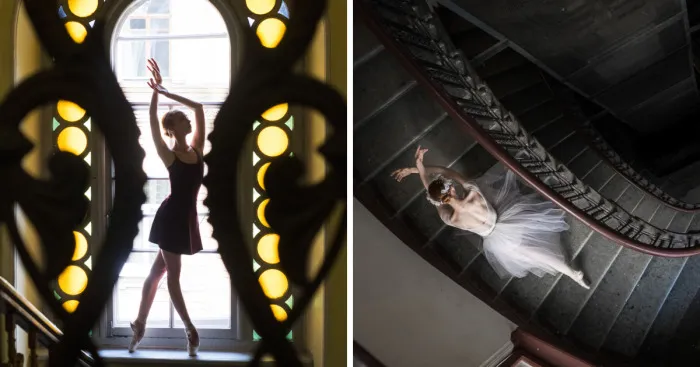 Ballet Tales In Tzar House Halls Of St. Petersburg By Darian Volkova