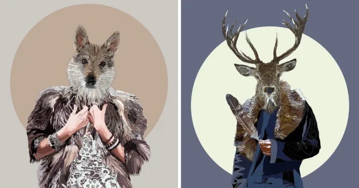 How About Some High Fashion Animal Hybrids ?