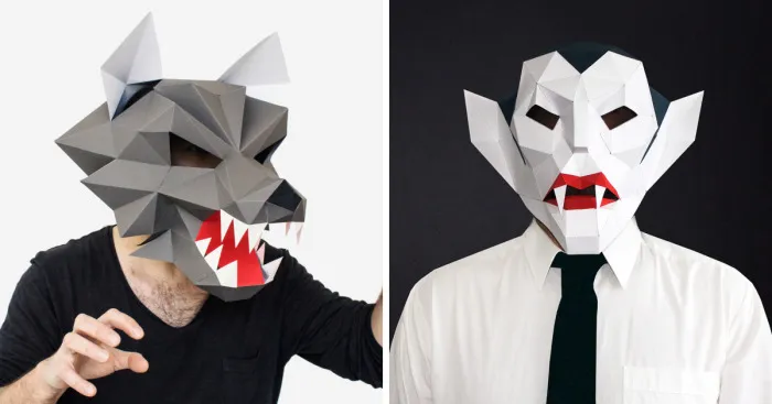 Our Hollywood-Inspired Diy Halloween Masks