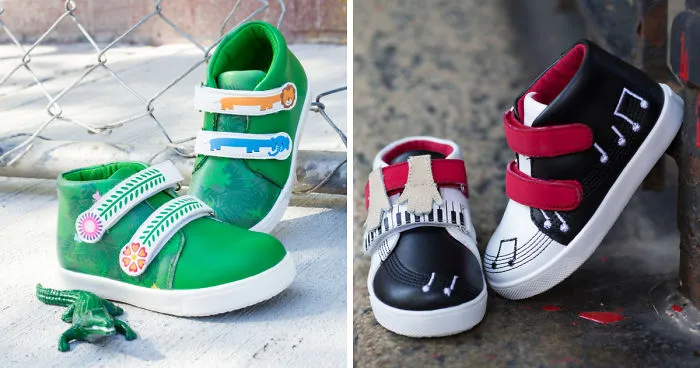 My Twin Sister And I Created 'Twins Shoes' For Kids