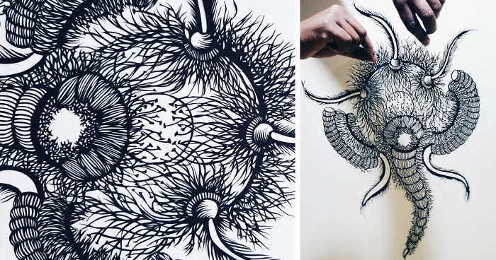I Spent 50 Hours Hand-Cutting My Take On A Mental Conflict