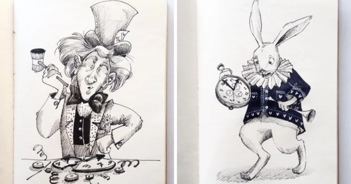 I'm Doing A Drawing A Day About Alice In Wonderland