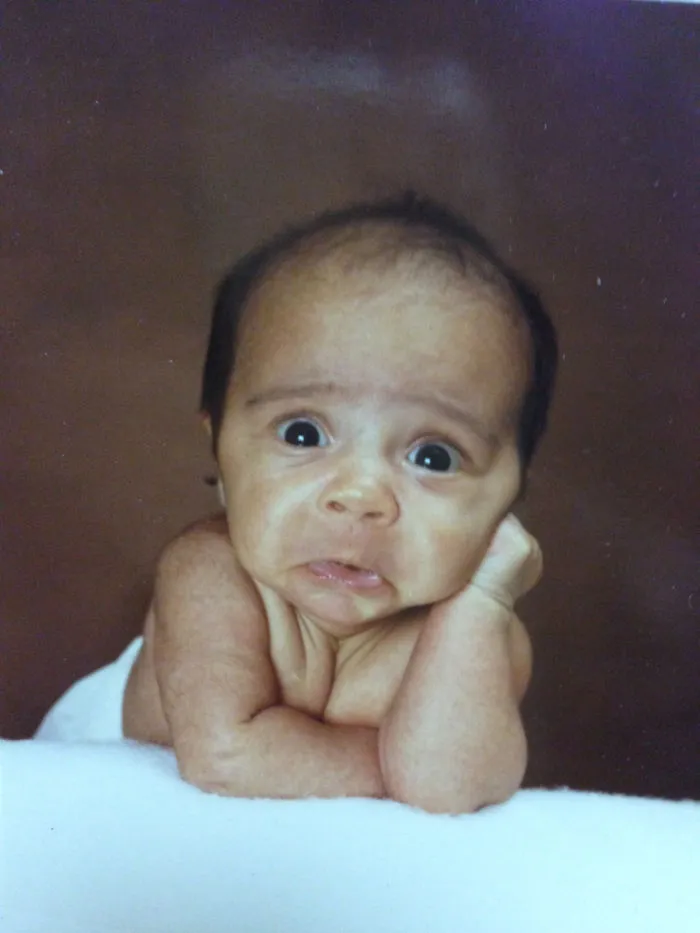 So My Mom Sent Me One Of My Baby Pictures...