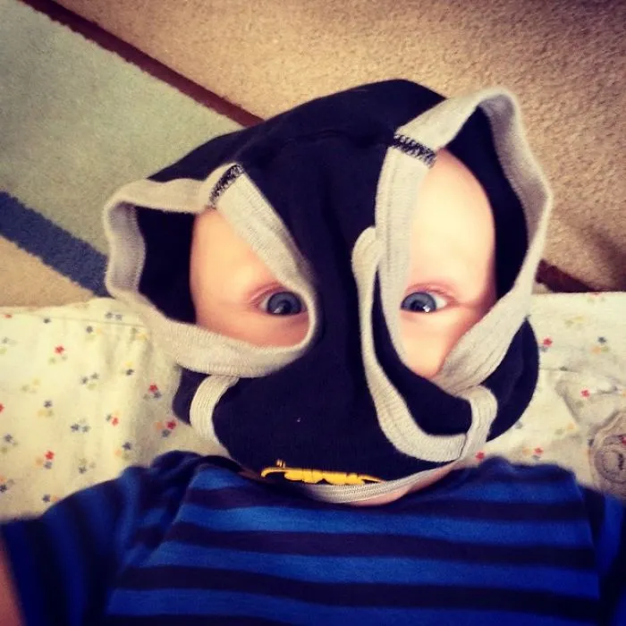 When Gotham Is...Ashes, You Have My Permission To Die! I Was Folding Laundry With The Baby And Was Stacking His Brothers Underwear