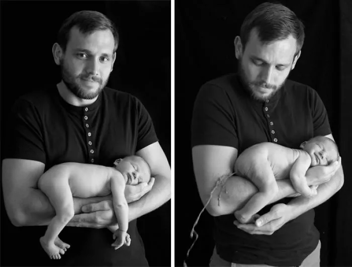 Parenthood Summed Up In Two Photos