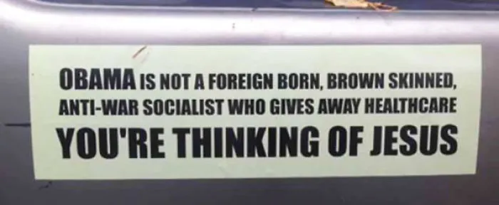 One Bumper Sticker I Actually Agree With