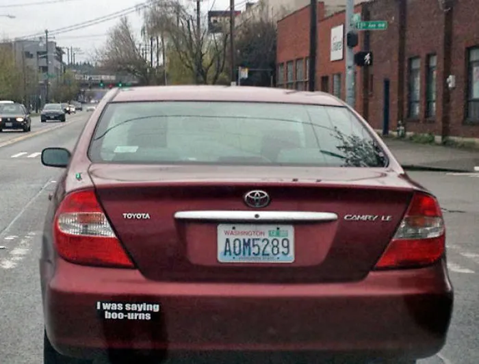 My Friend Came Across The Best God Damn Bumper Sticker Of All Time