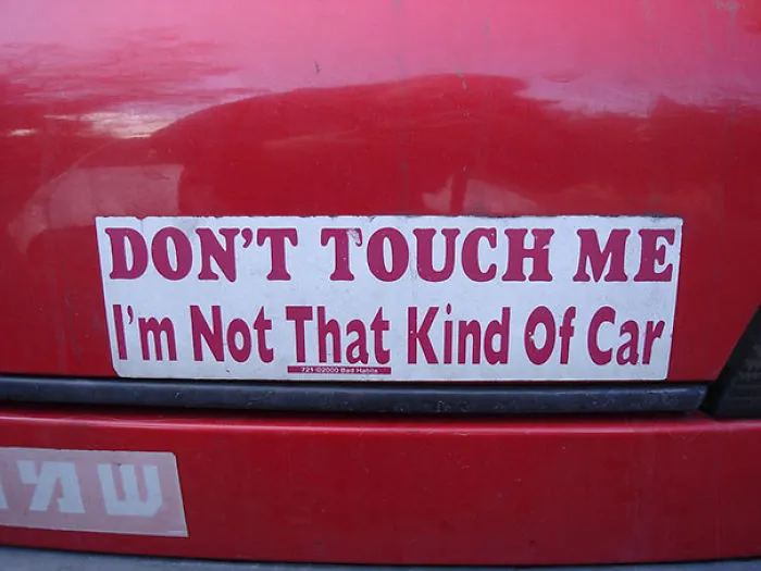Not That Kind Of Car