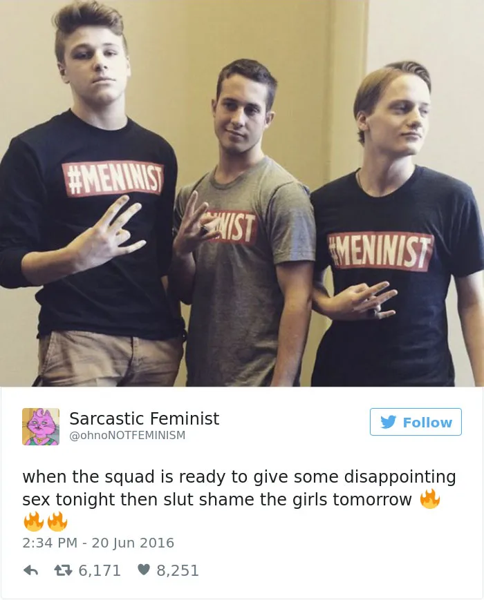 Meninist vs. Feminist