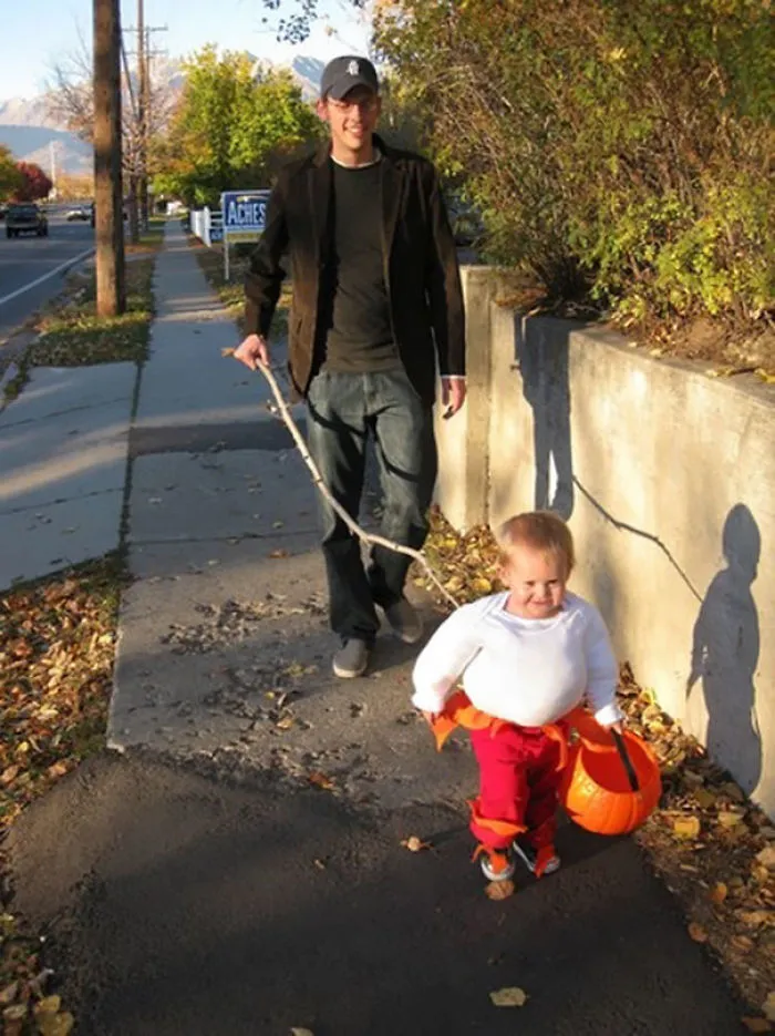 Roasting A Marshmallow On A Stick Costume