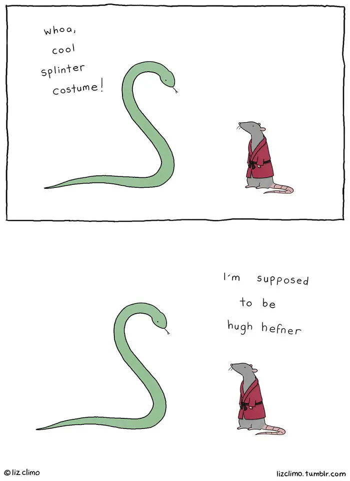 Simpsons Illustrator Shows What Would Happen If Animals Celebrated Halloween (42 Pics)
