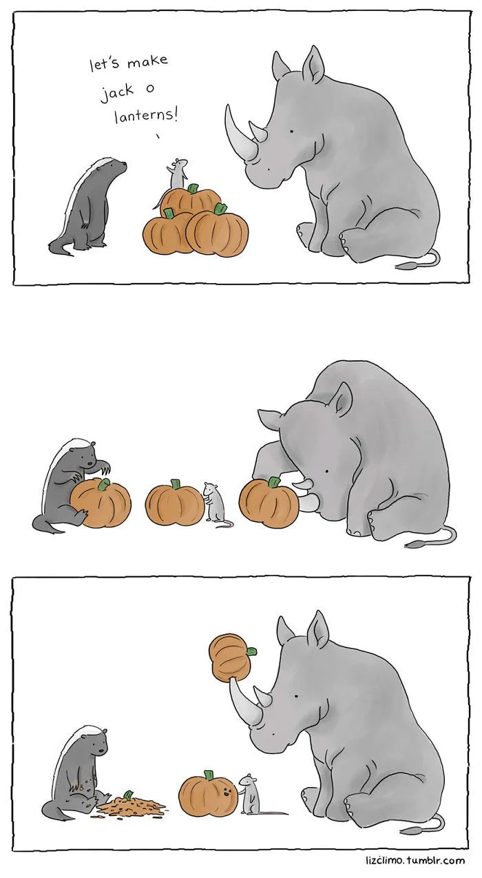Simpsons Illustrator Shows What Would Happen If Animals Celebrated Halloween (42 Pics)
