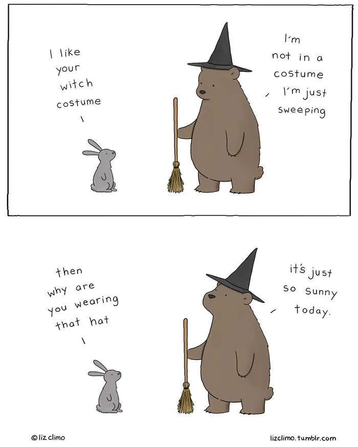 Simpsons Illustrator Shows What Would Happen If Animals Celebrated Halloween (42 Pics)