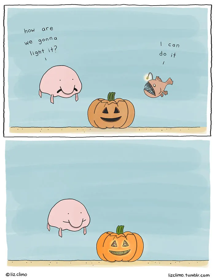 Simpsons Illustrator Shows What Would Happen If Animals Celebrated Halloween (42 Pics)