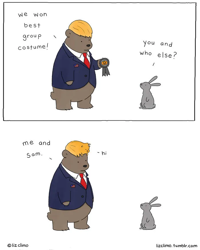 Simpsons Illustrator Shows What Would Happen If Animals Celebrated Halloween (42 Pics)
