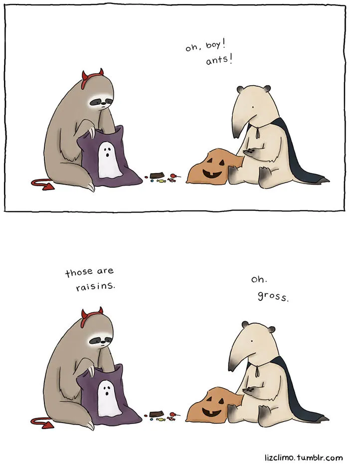Simpsons Illustrator Shows What Would Happen If Animals Celebrated Halloween (42 Pics)