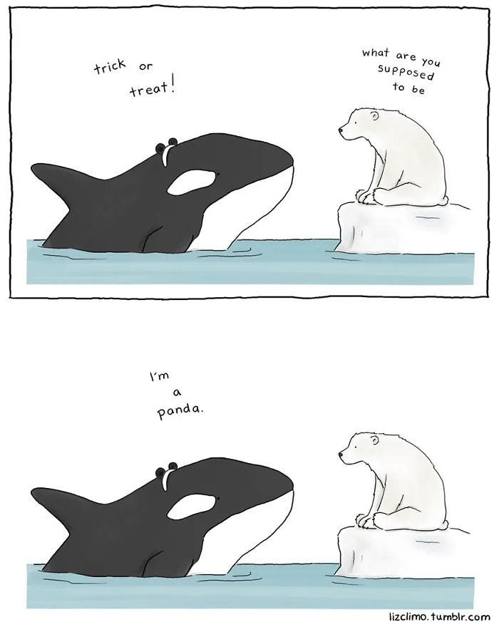 Simpsons Illustrator Shows What Would Happen If Animals Celebrated Halloween (42 Pics)